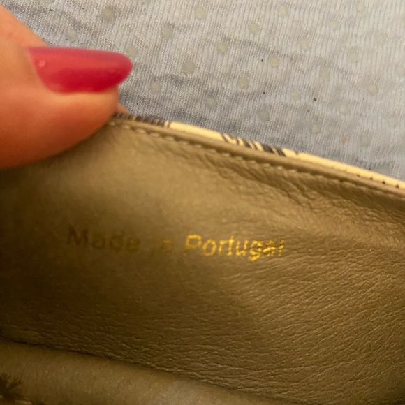 Cloud Footwear Polka Dot Loafers - Black and Cream - Picture 8 of 10